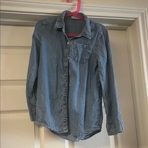 Cat & Jack Light Blue Denim Shirt